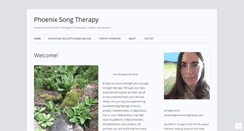 Desktop Screenshot of phoenixsongtherapy.com